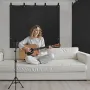 Sound Dampening Blankets, Soundproof Curtains with 2032 x 1219 mm, Soundproof Blanket with Grommets, Studio Grommeted Blanket, f