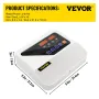 External Sauna Heater Controller for 3KW-9KW Sauna Heaters Control Unit Sauna Stove Controller 104-221℉ Time Temperature