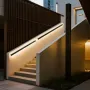 VEVOR Outdoor Wall Lights, 2 Pack, 1200 mm Long Strip Modern Exterior Wall Sconce Light Fixtures, 3000K Warm White, IP65 Waterpr