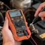 Digital Multimeter, 6000-Count TRMS DC/AC Voltmeter Current Tester, Professional NCV Multimeter for Current Voltage Resistance C