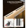 udendørs væglamper, 2 stk., 1000 mm lang strimmel moderne