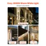 VEVOR Outdoor Wall Lights, 2 Pack, 800 mm Long Strip Modern Exterior Wall Sconce Light Fixtures, 3000K Warm White, IP65 Waterpro