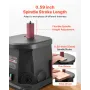 VEVOR Oscillating Spindle Sander, 2000RPM Benchtop Spindle Sander with 6 Sleeves (12.7–76.2 mm), 15 mm Stroke & Dust Connection 