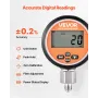 digitalt hydraulisk tryktestkoblingssæt, 700 bar trykmåler