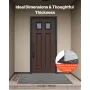 VEVOR Front Door Mat, 1562 x 914 mm Commercial Floor Mat for Indoor and Outdoor, Modern Stylish Carpet with TPE Backing, Heavy D