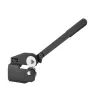 Sheet Metal Shear, Throatless Rotary Hand Shear, 16 Gauge Mild Steel Sheet Cutter with 1.5 mm Capacity, with Solid Construction,