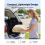 Carport Replacement Canopy, 3.6 x 6 m Potable Garage Tent Top Tarp, UV-Resistant & Waterproof Car Shelter Tarp, Heavy Duty Car P