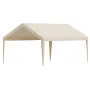 Carport Udskiftning Canopy, 3,6 x 6 m Drikkegarage Telt Top