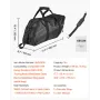 Motorcycle Saddlebag Liner Bag, 18 L Insert Storage Travel Luggage Bag Organizer, Compatible with Harley Davidson 1993-2022 Tour