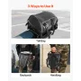 Motorcykelhaletaske, 10 L Motorcykelbagsædetaske med vandtæt