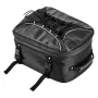 Motorcycle Tail Bag, 22-34 L Expandable Motorcycle Rear Seat Bag with Waterproof Rain Cover, Outdoor Sports Motorbike Luggage St