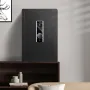 Safe, 62 L Home Safe, Steel Security Safe with Fingerprint, Digital Keypad and 2 Keys, Cabinet Safe with Large Fire-proof Bag, P