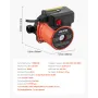 VEVOR Hot Water Recirculating Pump, 38 LPM, Instant Circulation Circulator Pump System, 3-Speed Control, 100W, AC 220-240V, G3/4