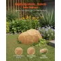 Faux Rock Cover, Outdoor Fake Rock Well Pump Cover, Realistic Natural Texture, Lightweight & Weather-Resistant Artificial Boulde