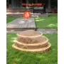 Faux Rock Cover, Outdoor Fake Rock Well Pump Cover, Realistic Natural Texture, Lightweight & Weather-Resistant Artificial Boulde