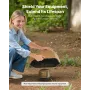 Faux Rock Cover, Outdoor Fake Rock Well Pump Cover, Realistic Natural Texture, Lightweight & Weather-Resistant Artificial Boulde