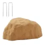 Faux Rock Cover, Outdoor Fake Rock Well Pump Cover, Realistic Natural Texture, Lightweight & Weather-Resistant Artificial Boulde