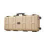 VEVOR Hard Rifle Case, Lockable Rifle Case with Pre-cut Foams, 1016 mm Gun Storage with Wheels, IP67 Waterproof & Dustproof Mova