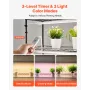 Plantehylde med Grow Light, 6-trins indendørs plantestativ, 180