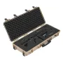 VEVOR Hard Rifle Case, Lockable Rifle Case with 4 Layers Pre-cut Foams, 914 mm Gun Storage with Wheels, IP67 Waterproof & Dustpr
