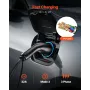 EV Charger Extension Cable, 32Amp 10 m Max 22 kW Extension Cord Compatible with All Type 2 Electric Vehicle Chargers, 3-Phase AC
