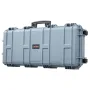 VEVOR Hard Rifle Case, Lockable Rifle Case with 4 Layers Pre-cut Foams, 914 mm Gun Storage with Wheels, IP67 Waterproof & Dustpr