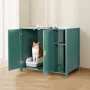kattegrusrobotkabinet, 105 cm selvrensende affaldskasseskab