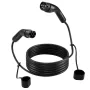 EV Charger Extension Cable, 16Amp 10 m Max 11 kW Extension Cord Compatible with All Type 2 Electric Vehicle Chargers, 3-Phase AC