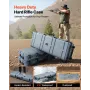 VEVOR Hard Rifle Case, Lockable Rifle Case with Pre-cut Foams, 1320 mm Gun Storage with Wheels, Heavy Duty IP67 Waterproof & Dus