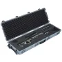 Hard Rifle Case, Lockable Rifle Case with Pre-cut Foams, 1320 mm Gun Storage with Wheels, Heavy Duty IP67 Waterproof & Dustproof