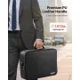 Fireproof Document Box, 1000 ℃ Heat Insulated Fireproof & Waterproof Box with Lock, Portable Multi-Layer Home Office Travel File