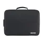 Fireproof Document Box, 1000 ℃ Heat Insulated Fireproof & Waterproof Box with Lock, Portable Multi-Layer Home Office Travel File