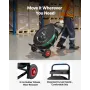 Banding Strapping Cart, Fit for PET/PP/Polyester Strapping Coils with 20.3/40.6 cm Core Size, Heavy Duty Strapping Dispenser Equ