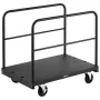 Gipsvogn Dolly, 816 kg lastekapacitet, 2-i-1 stålpanel