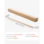 Wooden Garden Stakes, 25 Pcs 19.05×19.05×1219.2 mm Survey Grading Stakes, Garden Ground Stake with Sharp Point, Fir Wood Plant S