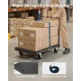 Gipsvogn Dolly, 816 kg lastekapacitet, 2-i-1 stålpanel