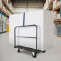 Gipsvogn Dolly, 816 kg lastekapacitet, 2-i-1 stålpanel