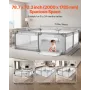 Baby Playpen, 2000 x 1785mm Extra Large Playpen for Babies Toddlers, Indoor/Outdoor Baby Fence Play Yard, No-Gap Safety Activity