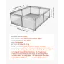 VEVOR Baby Playpen, 2000 x 1785mm Extra Large Playpen for Babies Toddlers, Indoor/Outdoor Baby Fence Play Yard, No-Gap Safety Ac