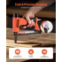 pneumatisk hæftepistol, 21 gauge lang næse polstring