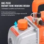 1/5 hk enkelt trin vakuumpumpe, 3,5 cfm, 220-240V AC