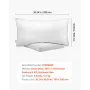 VEVOR Bed Pillows for Sleeping, Set of 2, Queen Size Luxury Quality Hotel Pillows with Original Down Alternative Filling, Suppor