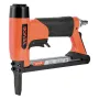 Pneumatic Staple Gun, 20 Gauge Long-Nose Upholstery Stapler for 50 Series Fine Wire Staples 12.8mm Crown 6mm-16mm Length, Max 11