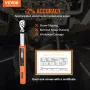 Digital Torque Wrench, 9.5 mm Drive Electronic Torque Wrench, Torque Wrench Kit 3.7-37ft.lb/5-50n.m Torque Range Accurate to ±2%