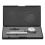 Dial Test Indicator with Metal Base, 0.03 mm Accuracy, 0-25.4mm Range, Easy to Read Large Dial, Professional for Narrow Area Mea