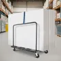 Gipsvognsvogn, 816 kg bæreevne, Stålpanelvogn med 12,5 mm