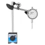 VEVOR Dial Test Indicator with Dual Rod Stand and Storage Case, 0.03 mm Accuracy, 0-25.4mm Range, Fine Adjustable Long Arm, Non-