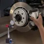 Dial Test Indicator with Magnetic Flexible Base Stand, 0.03 mm Accuracy, 0-25.4mm Range, Fine Adjustable Long Arm, Professional 