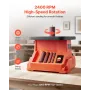 Oscillating Spindle Sander, 2000RPM Benchtop Spindle Sander with 6 Sleeves (12.7–76.2 mm), 16mm Stroke & 390 x 415 mm Wide Workt