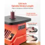 VEVOR Oscillating Spindle Sander, 2000RPM Benchtop Spindle Sander with 6 Sleeves (12.7–76.2 mm), 16mm Stroke & 390 x 415 mm Wide